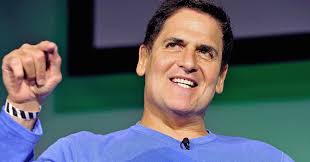 Sports and digital tech billionaire Mark Cuban makes a point